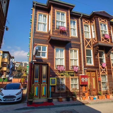 April Hotel Istanbul Exterior foto