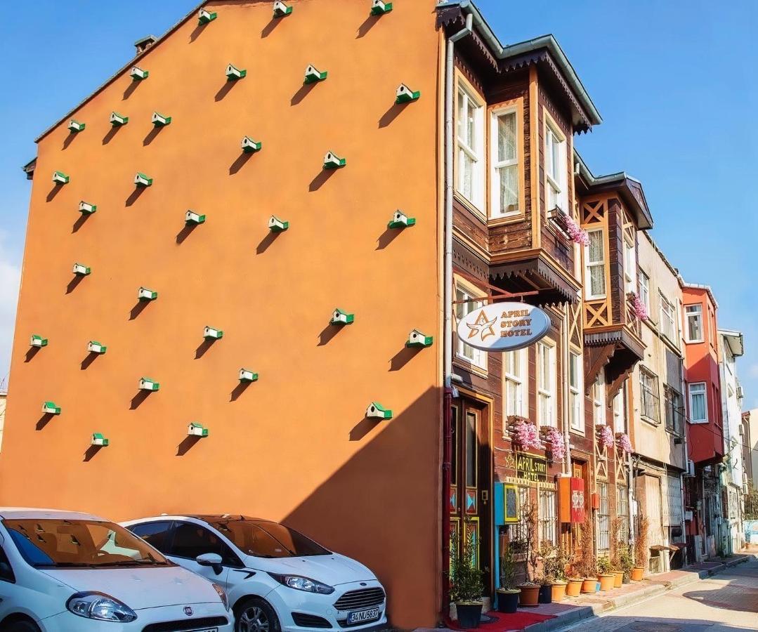 April Hotel Istanbul Exterior foto