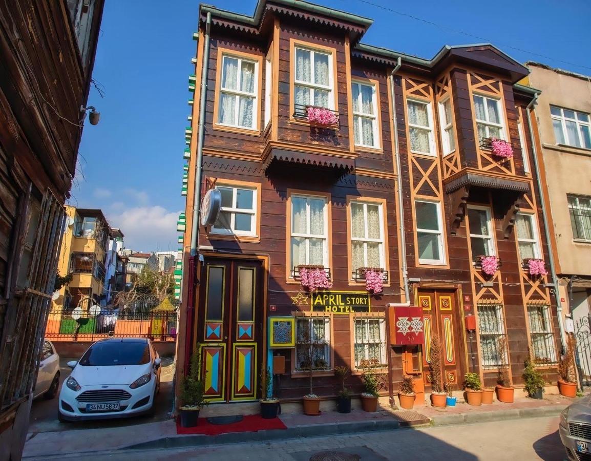 April Hotel Istanbul Exterior foto
